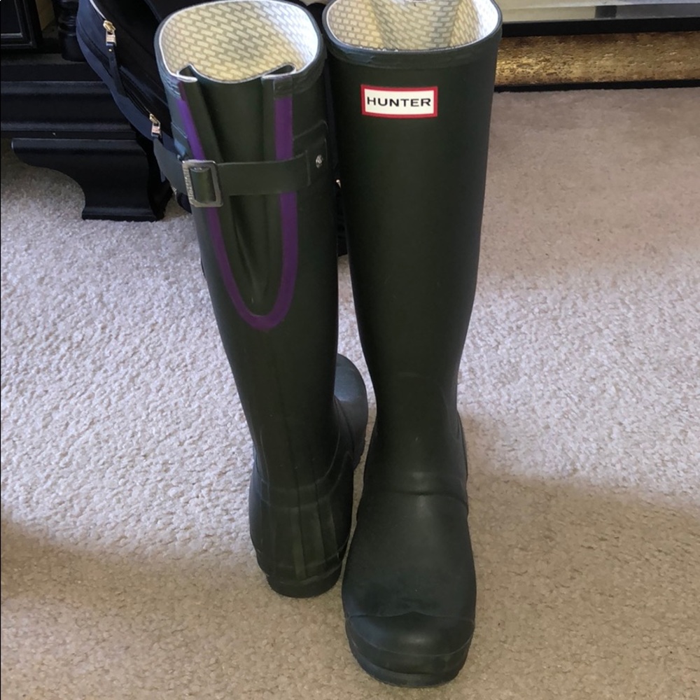 Hunter rain boots